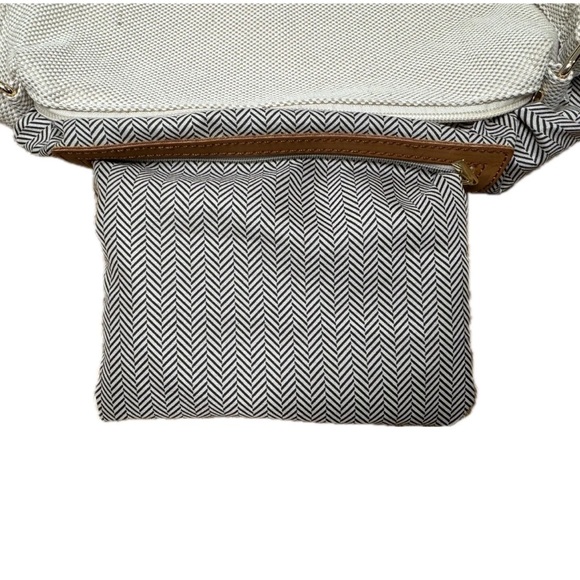 New Jen & Co Women Beige/ Sand Crossbody Bag Purse W/ Extendable Strap- Neutral - Picture 9 of 12